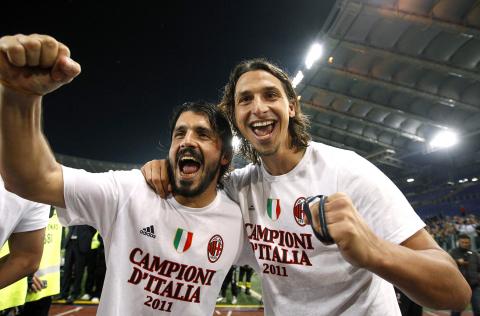 Milan win 18th 'scudetto' - Taipei Times