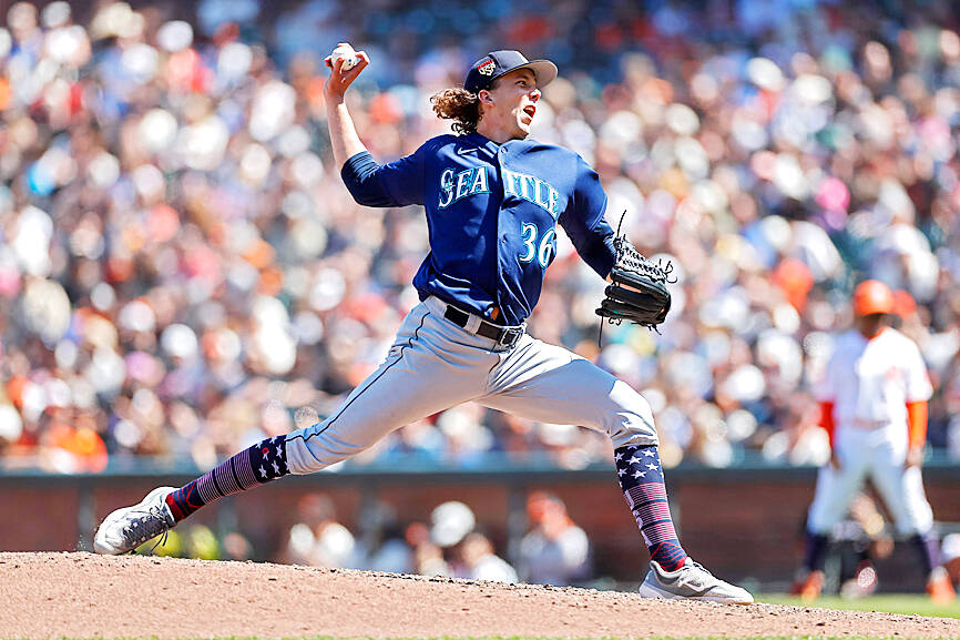 Gilbert Pitcher Mariners’ Gilbert pitches a five-hit gem - Taipei Times