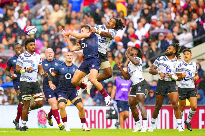 Fiji beat England for first time ever at Twickenham - Taipei Times