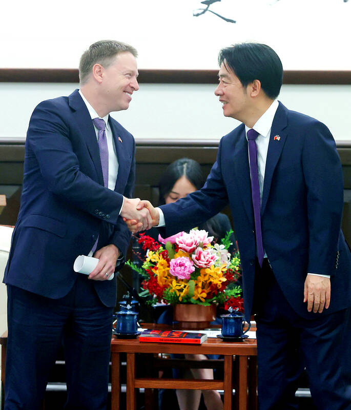 Lai calls for further Taiwan-US trade cooperation - Taipei Times