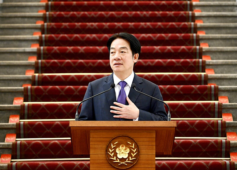 Taiwan to increase its investment in US: Lai - Taipei Times