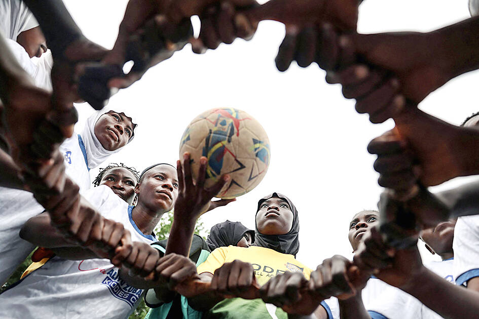 Nigerian teenage girls chase their soccer dreams