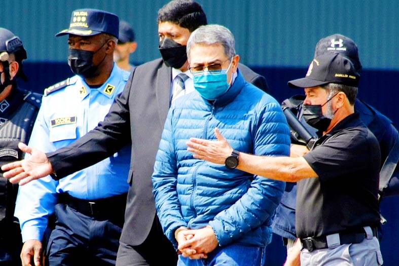 Trump frees jailed Honduran ex-leader