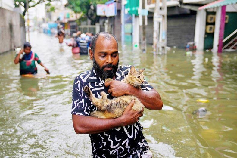 Sri Lanka calls for aid amid flooding