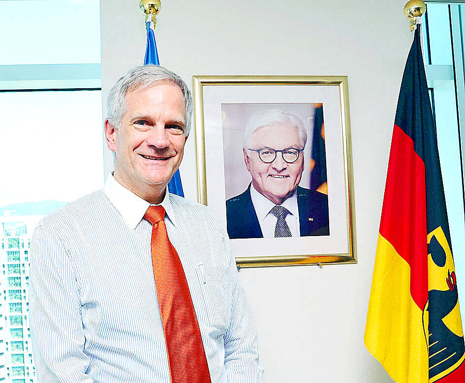 German envoy highlights challenges posed by Russia, China