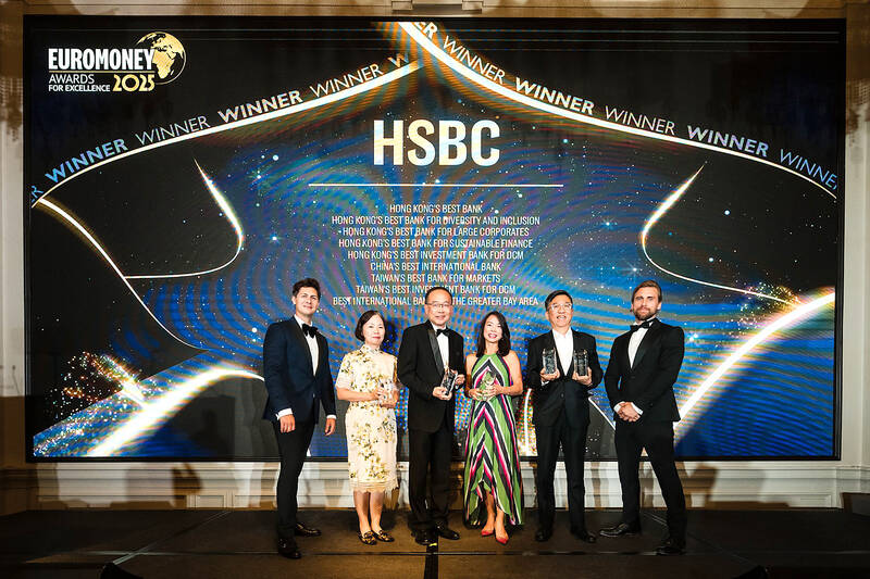 HSBC Taiwan sweeps 35 domestic, international awards