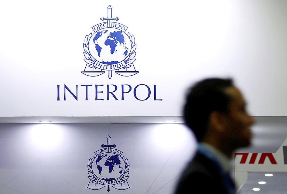Taiwan thanks eight allies for support at Interpol meeting