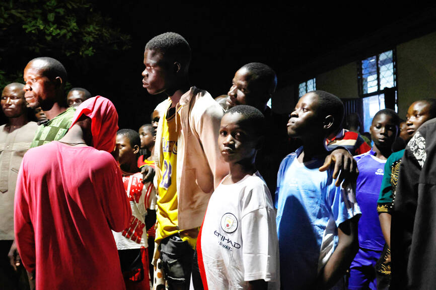 Kidnapped Nigerian children freed