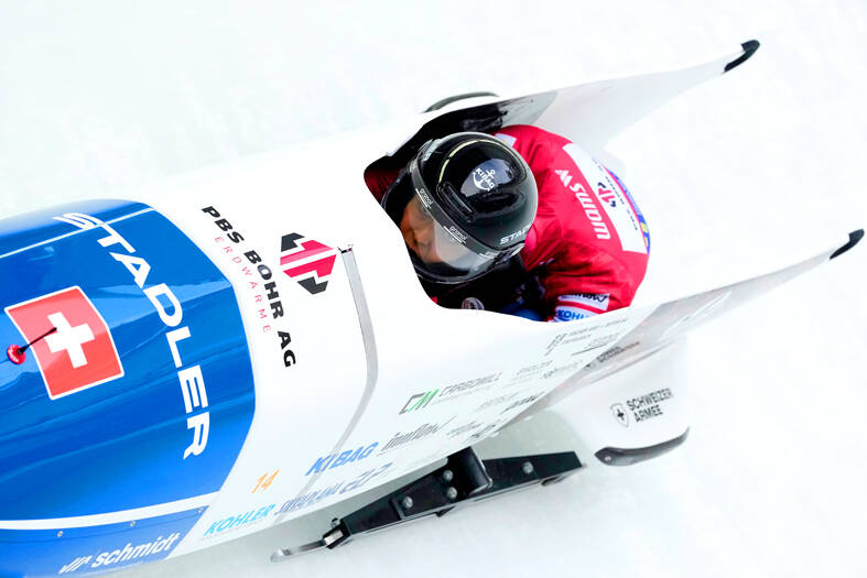 Switzerland’s Kora swaps track for Olympics bobsled