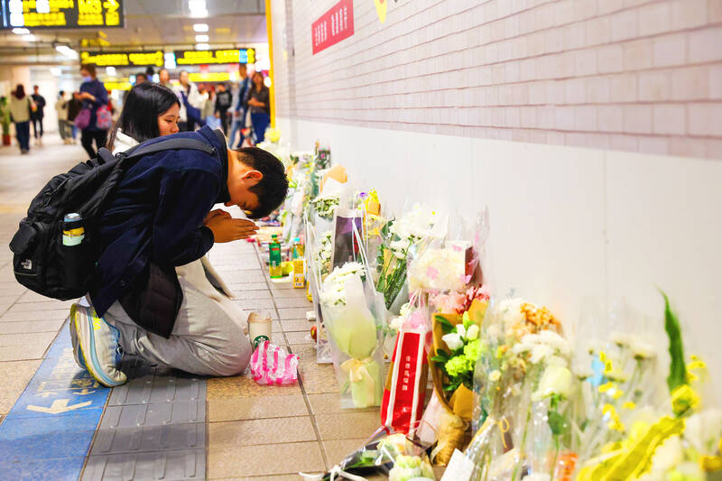 METRO RAMPAGE: Taipei, Taoyuan to honor man who tried to stop attack