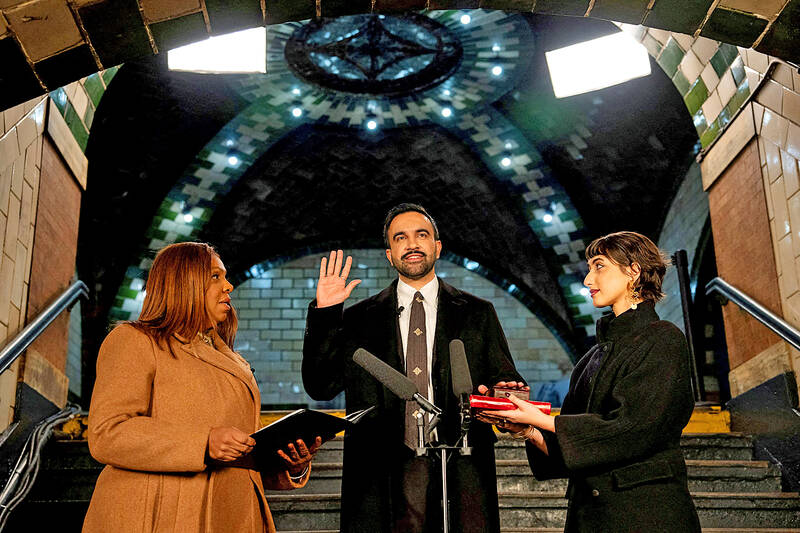 Mamdani sworn in as New York mayor