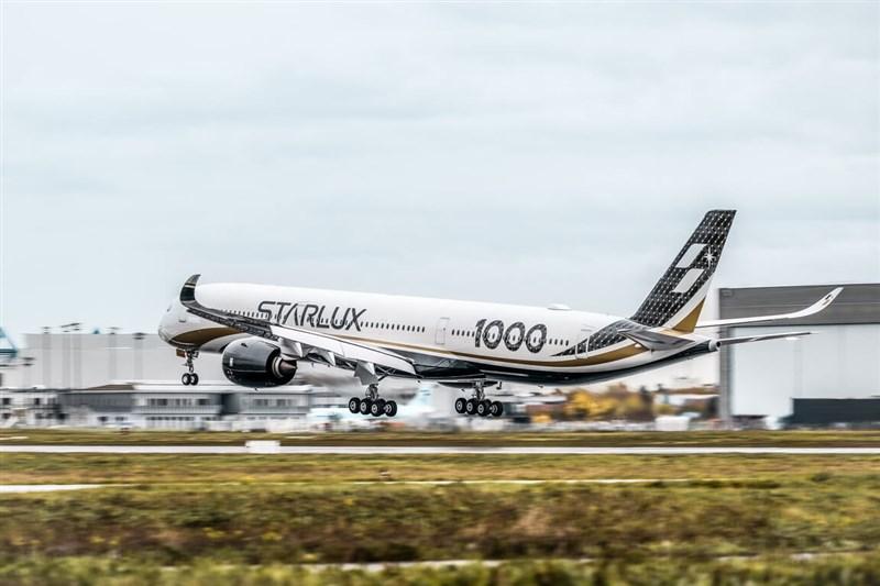 Starlux receives Taiwan's first Airbus A350-1000