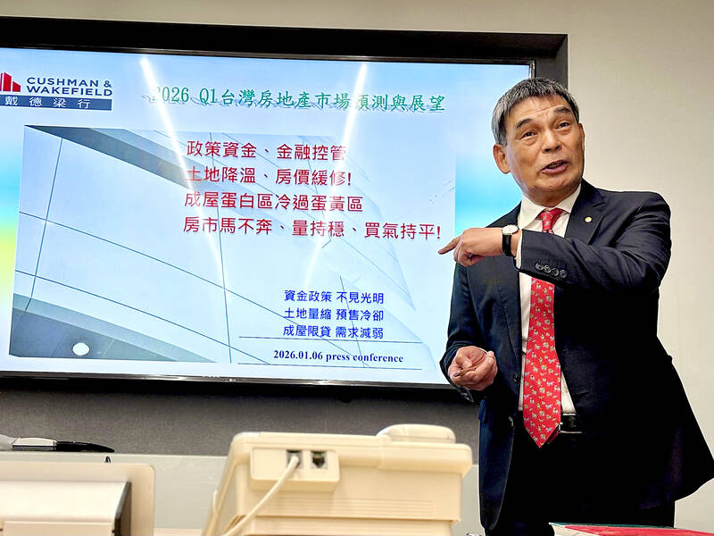 Taiwan property market to stay lukewarm in early 2026: Cushman & Wakefield