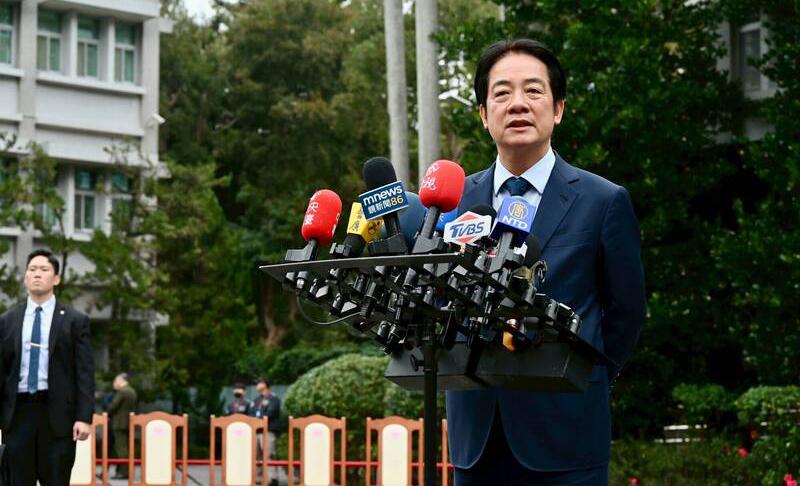 Chinese pressure proves it has no authority over Taiwan: Lai