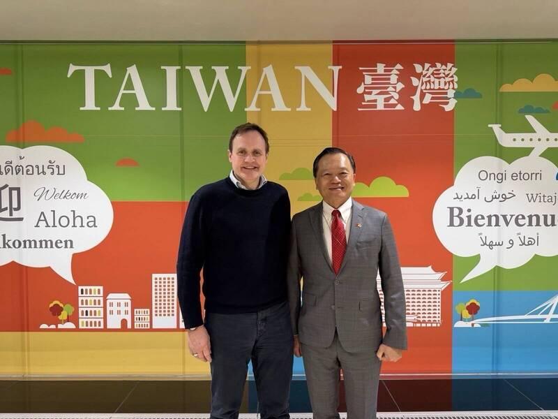 UK lawmaker in Taiwan to meet with national security agencies