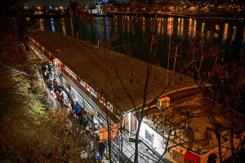Prague’s homeless find safe haven on a river boat