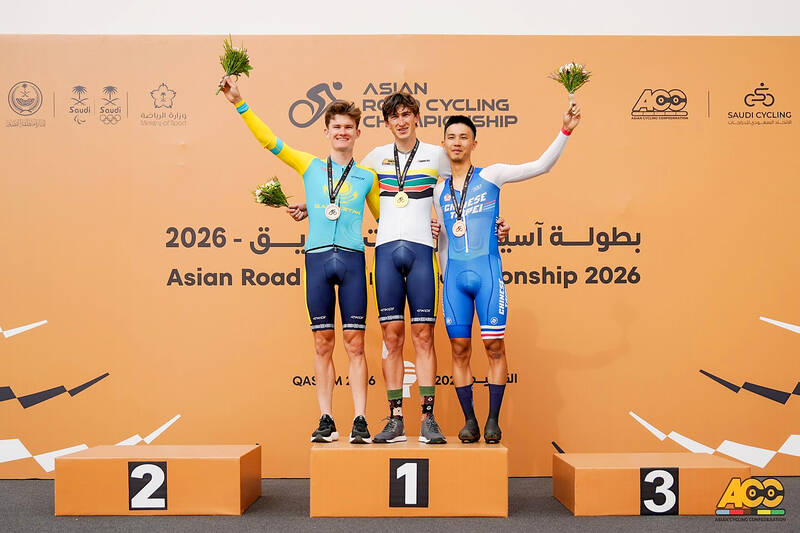 Taiwanese wins road cycling bronze