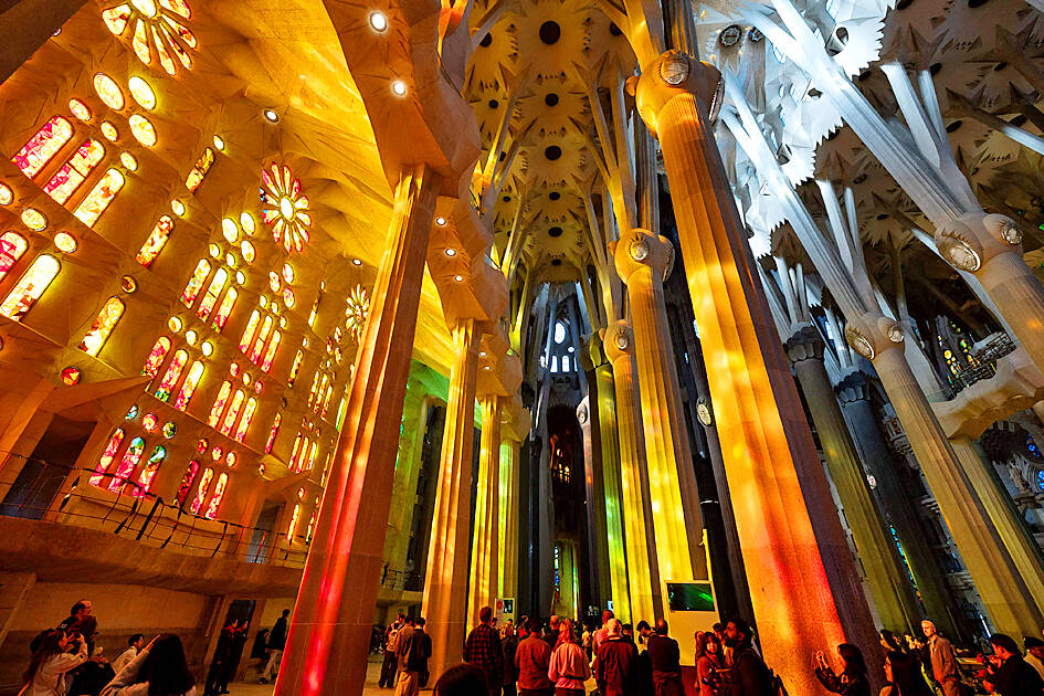 Barcelona’s unfinished Sagrada Familia basilica hits new heights despite delays