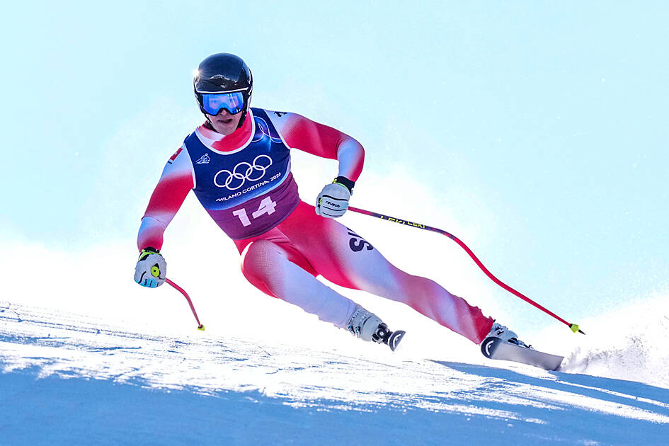 Switzerland’s Von Allmen wins second gold medal