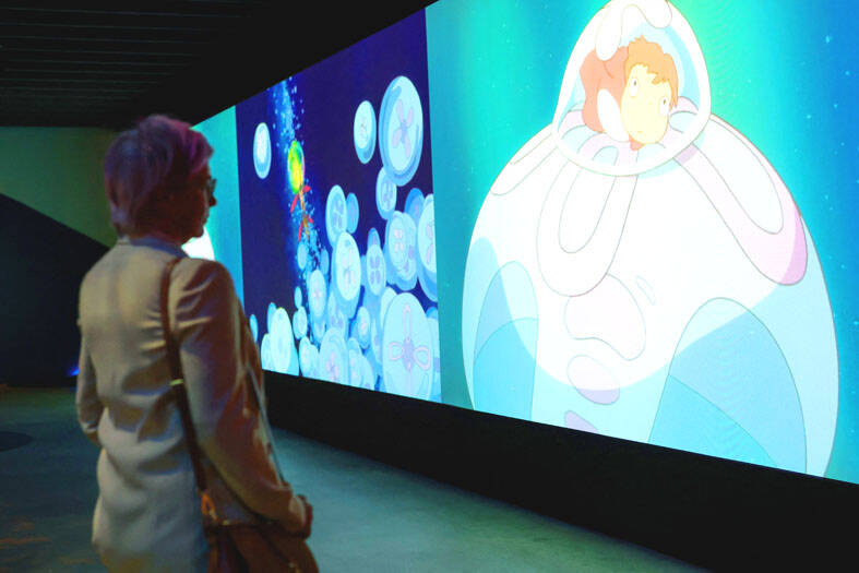 Oscars museum dives into world of Miyazaki’s ‘Ponyo’ – Taipei Times