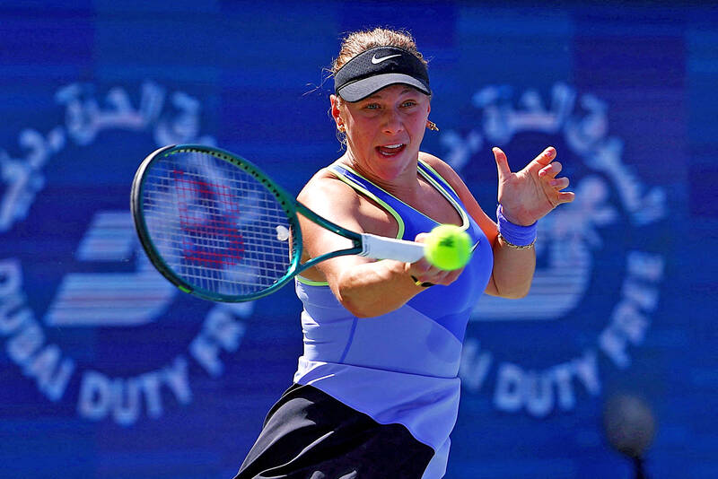 Anisimova to face Andreeva in Dubai