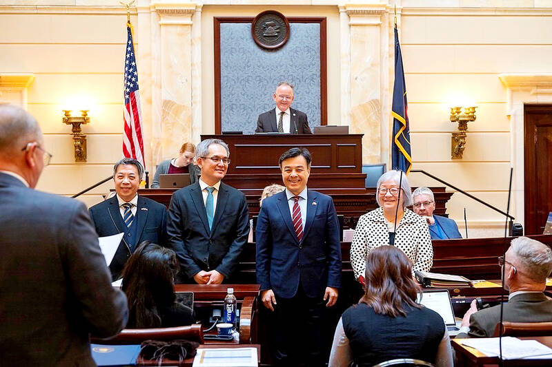 Utah affirms relationship with Taiwan in resolution