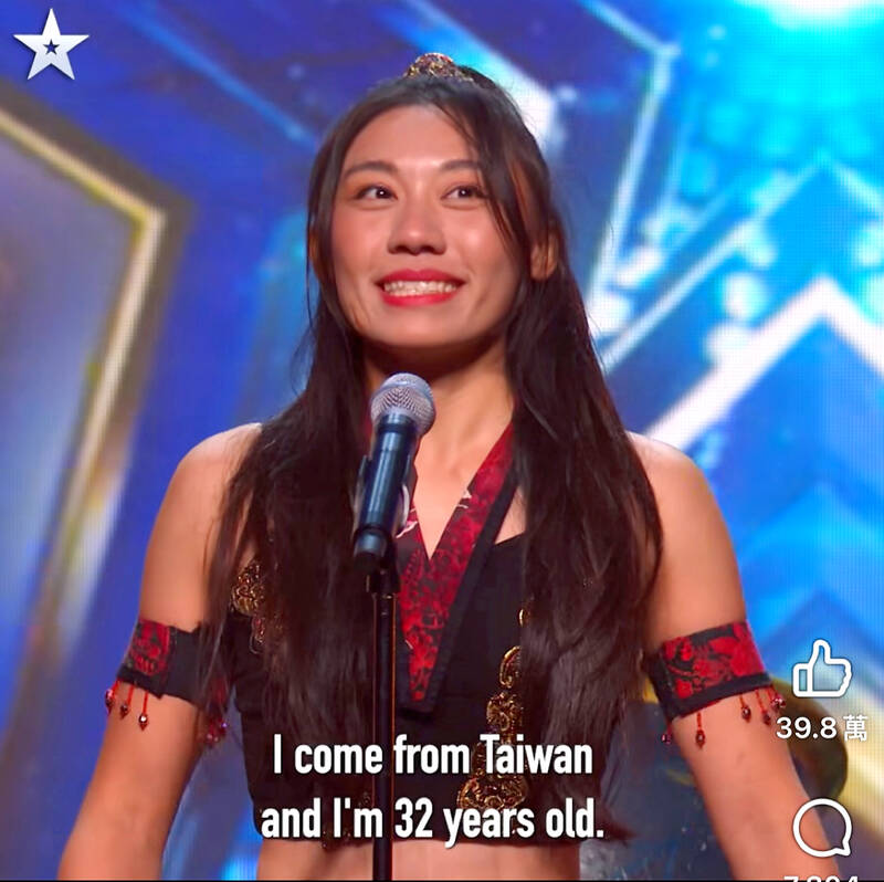 Taiwanese fire dancer impresses UK show’s jury