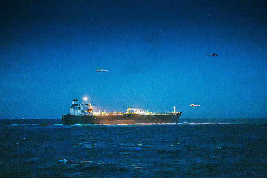 Belgium seizes a Russian oil tanker