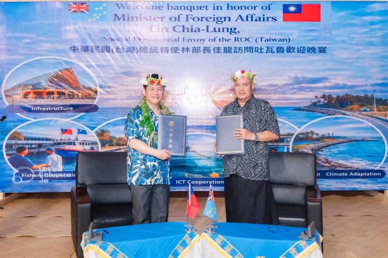Taiwan, Tuvalu sign double taxation agreement