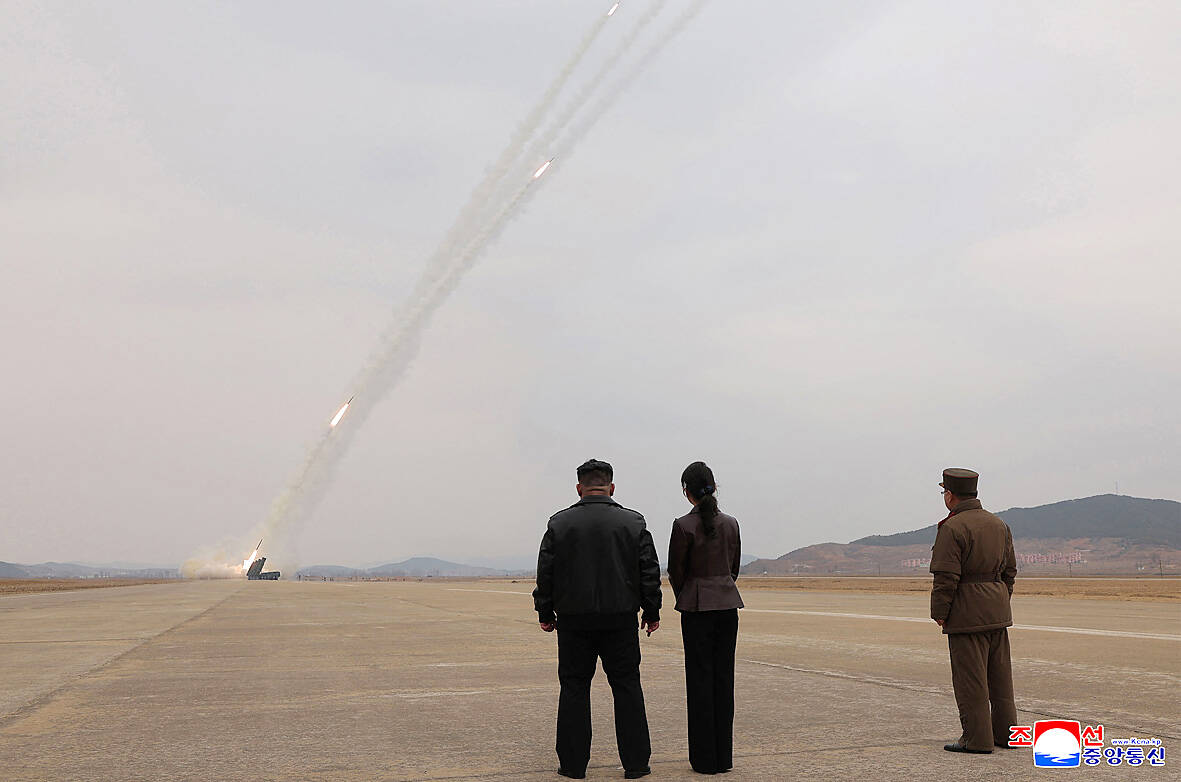 North Korea tests nuclear-capable rocket launchers