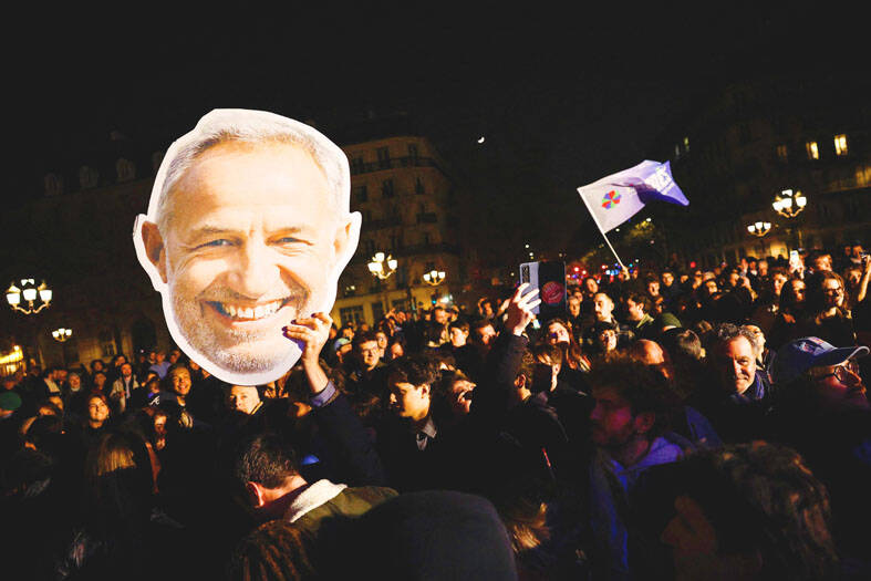 French leftists win mayoral elections in largest cities