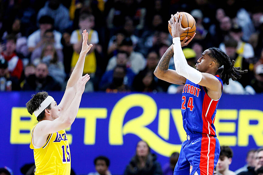Jenkins stars as the Pistons end Lakers’ winning streak