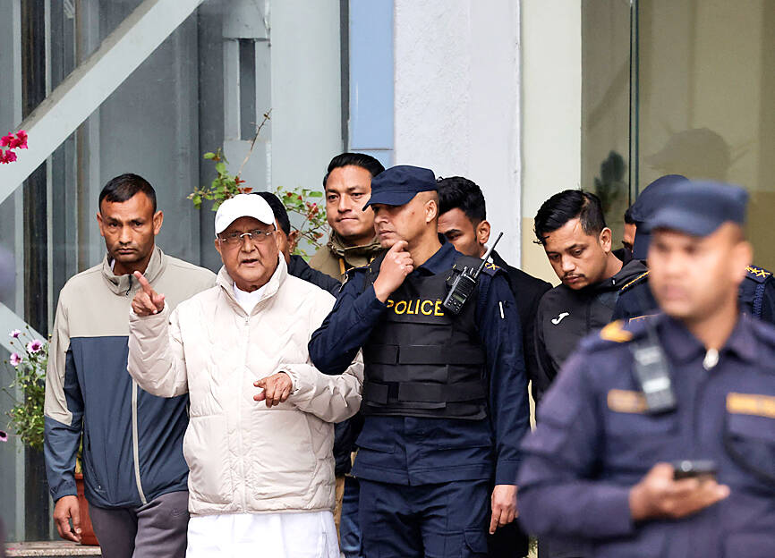 Former Nepalese prime minister Oli charged over deaths
