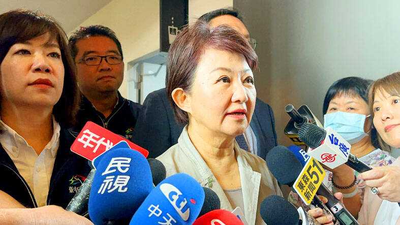 Taichung mayor proposes defense shift