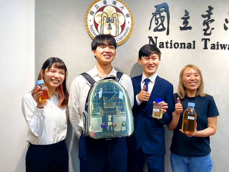 Researchers tout backpack-sized biodiesel maker