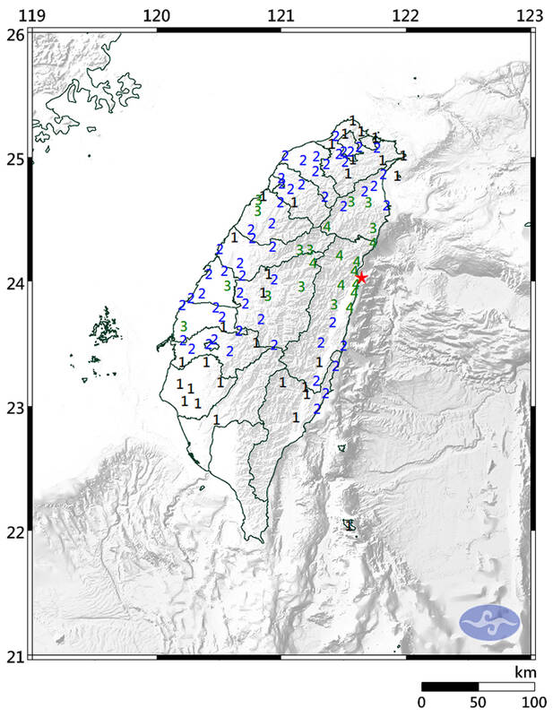 Aftershocks expected after two quakes in Hualien