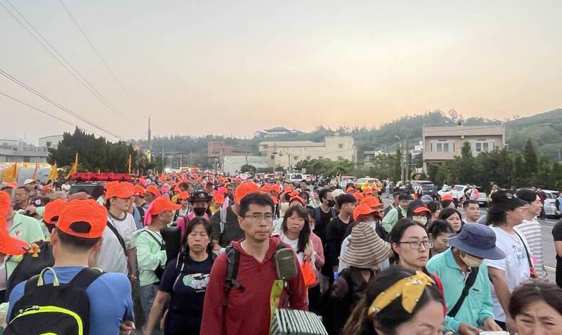 Matsu pilgrims seek hospital treatment for exhaustion, dehydration