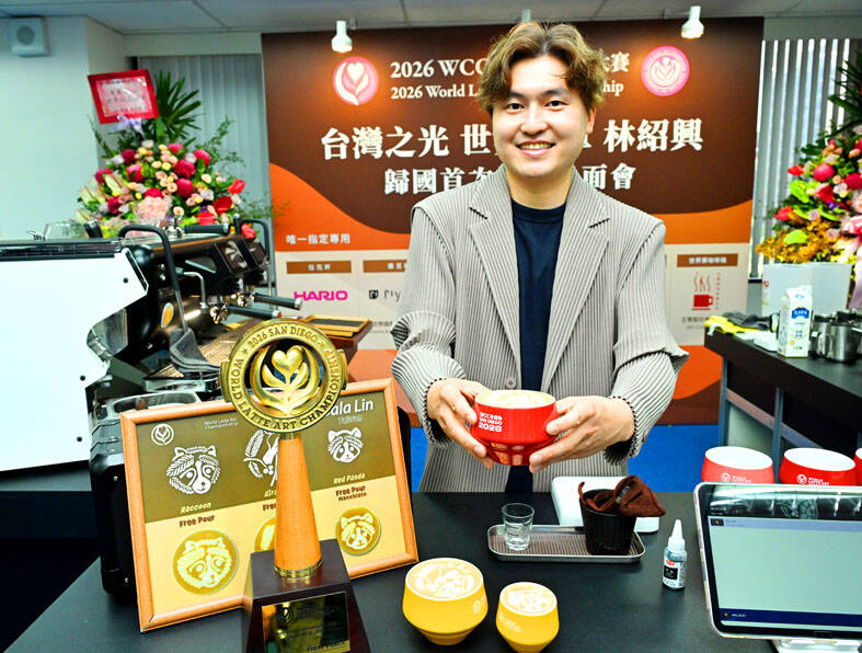 Taiwanese barista wins latte art contest