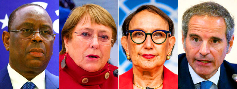 Four candidates battle it out to lead embattled UN
