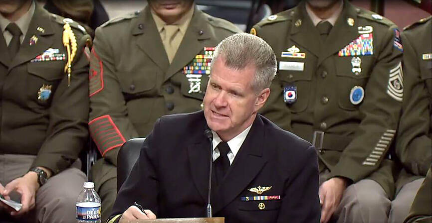 Pass budget on defense to show resolve: US Indo-Pacific commander