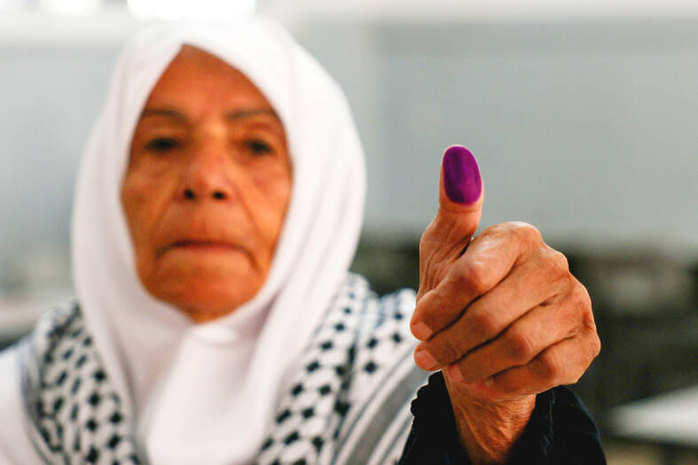 Palestinians vote in local elections
