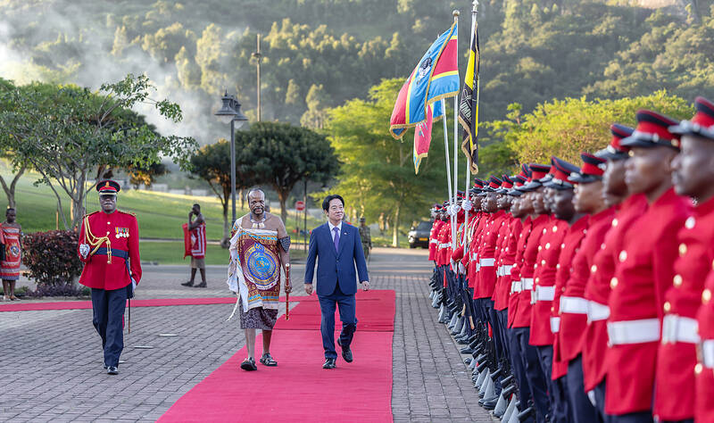President Lai, King Mswati reaffirm ties
