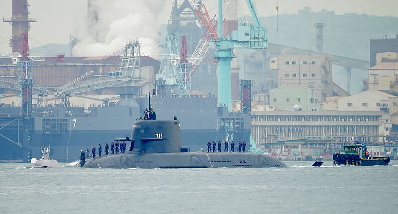 Submarine conducts 13th sea test