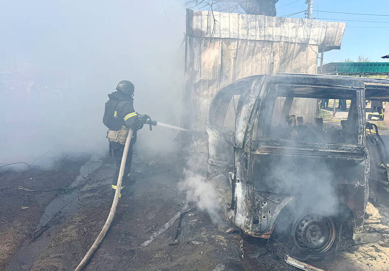 Kyiv fires hundreds of drones: Moscow