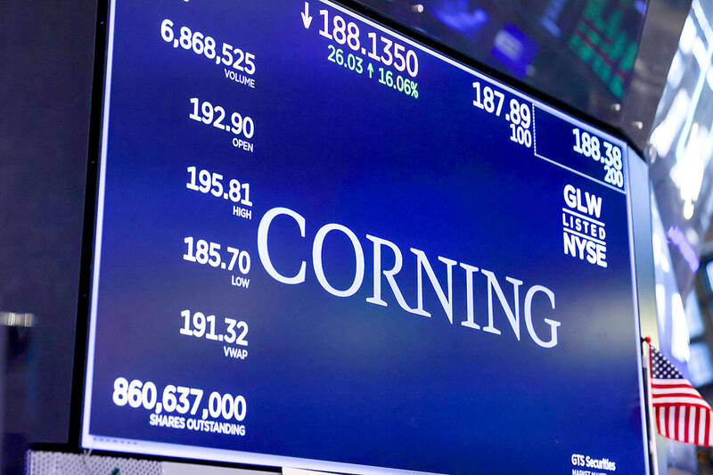 Nvidia inks US$500 million deal with fiber-optic maker Corning