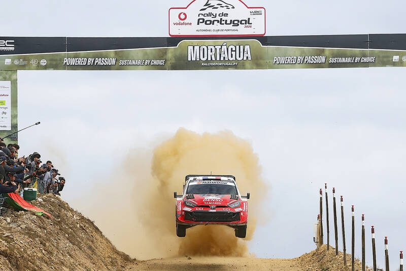 Ogier takes lead in Rally of Portugal as Solberg slips