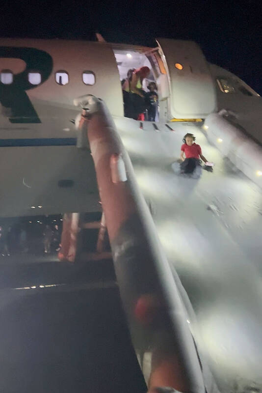 Person dies after being hit by plane during takeoff