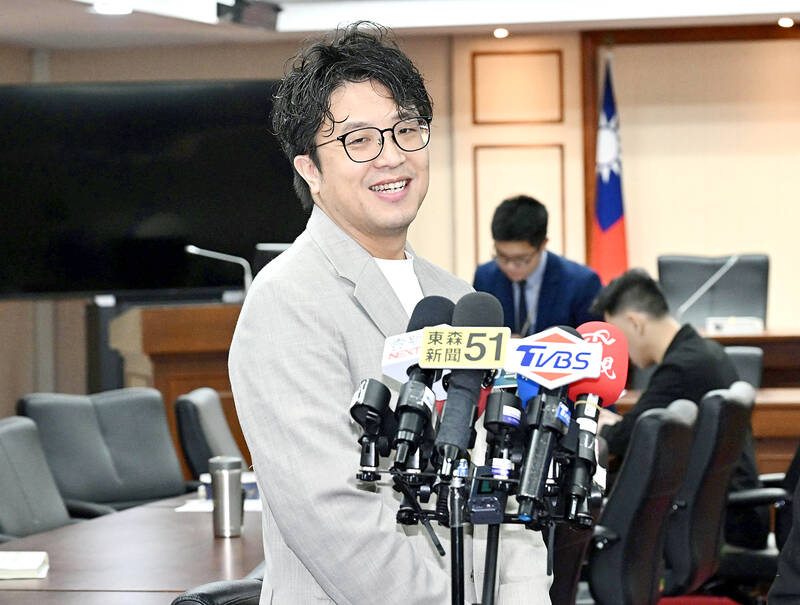 DPP’s Puma Shen tipped for Taipei mayoral run