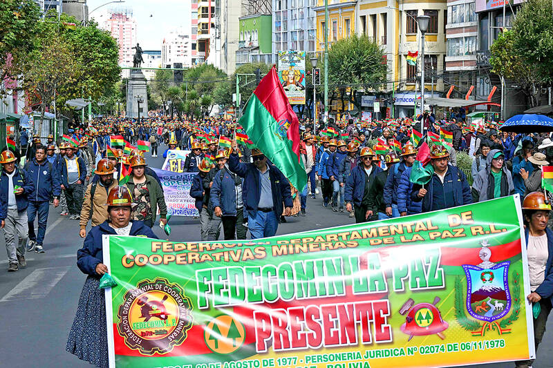 Unrest in Bolivia continues despite the government reaching a deal with miners