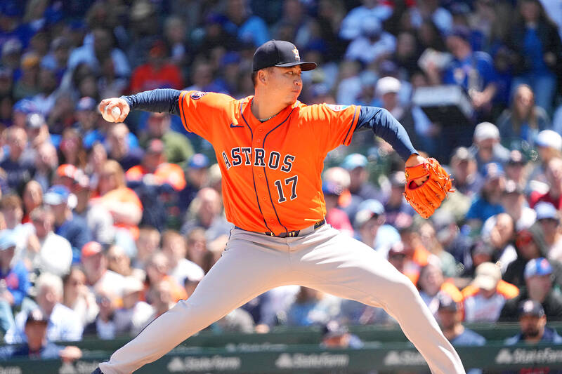 Taiwan’s Teng shines for Astros